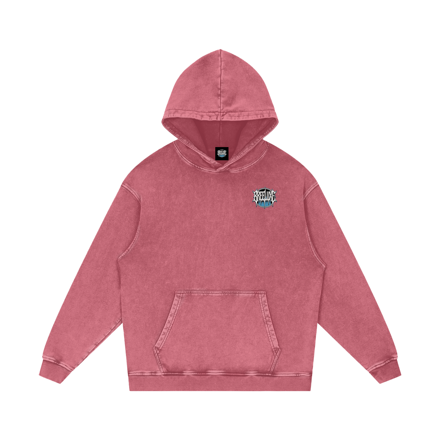 BreeLuxe Season 2 Snow Washed Loose Cotton Hoodie