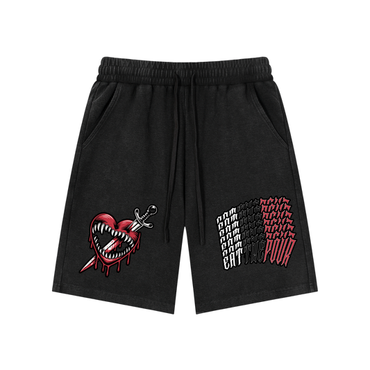 ETP Mineral Wash Waffle Knit Shorts