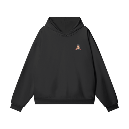 HeyItzMiks Oversize Heavyweight Hidden Pocket Fleece Hoodie
