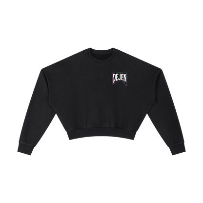 REPACKED Vintage Washed Cropped Sweatshirt
