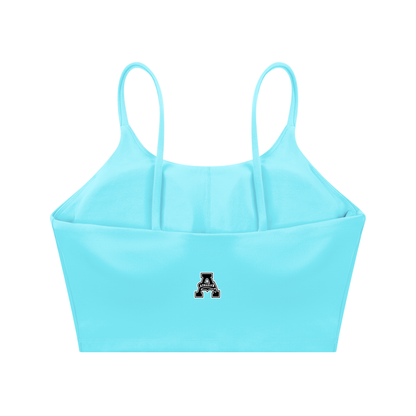 Aonaran Spaghetti Strap Yoga Sports Bra