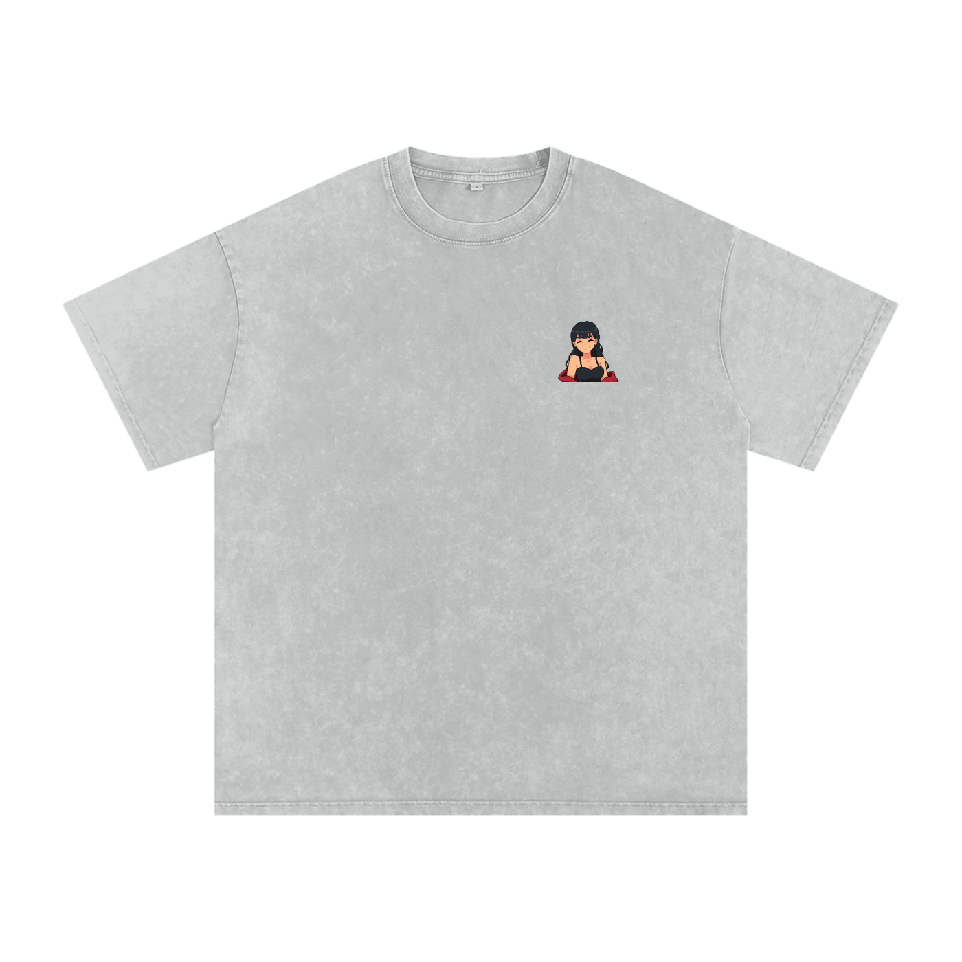 HeyItzMiks Acid Wash Oversize T-Shirt