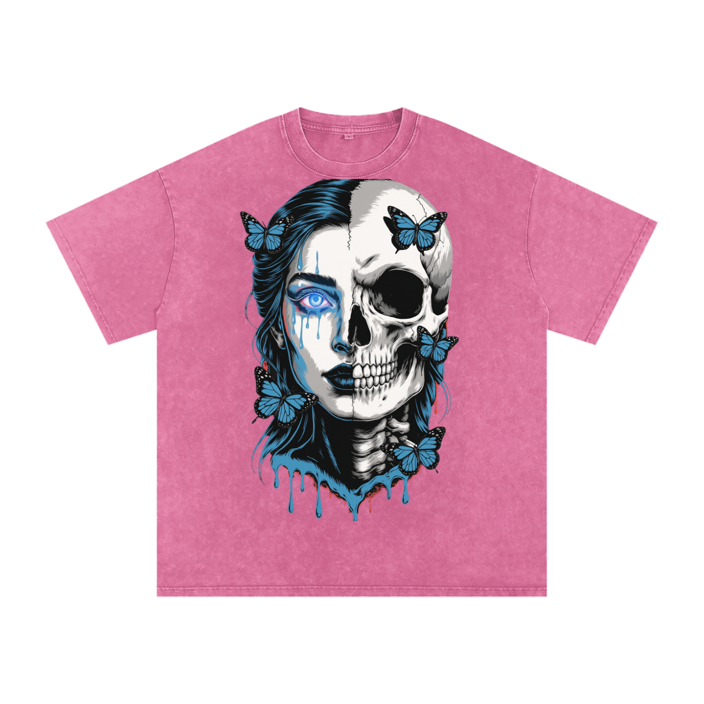BreeLuxe Season 2 Snow Washed Oversized Cotton T-Shirt