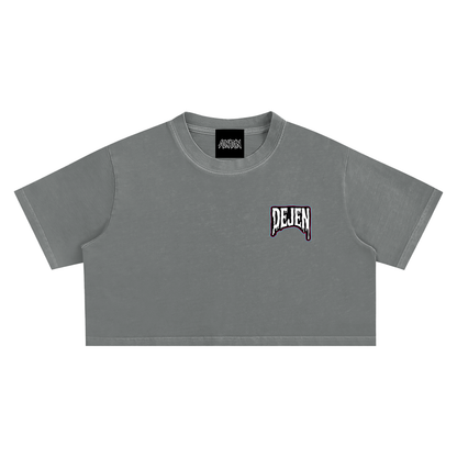 REPACKED Snow Washed Crop Top