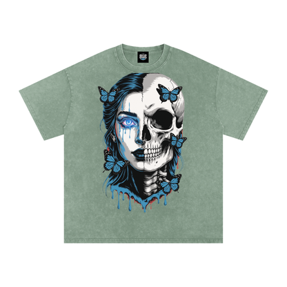 BreeLuxe Season 2 Snow Washed Oversized Cotton T-Shirt