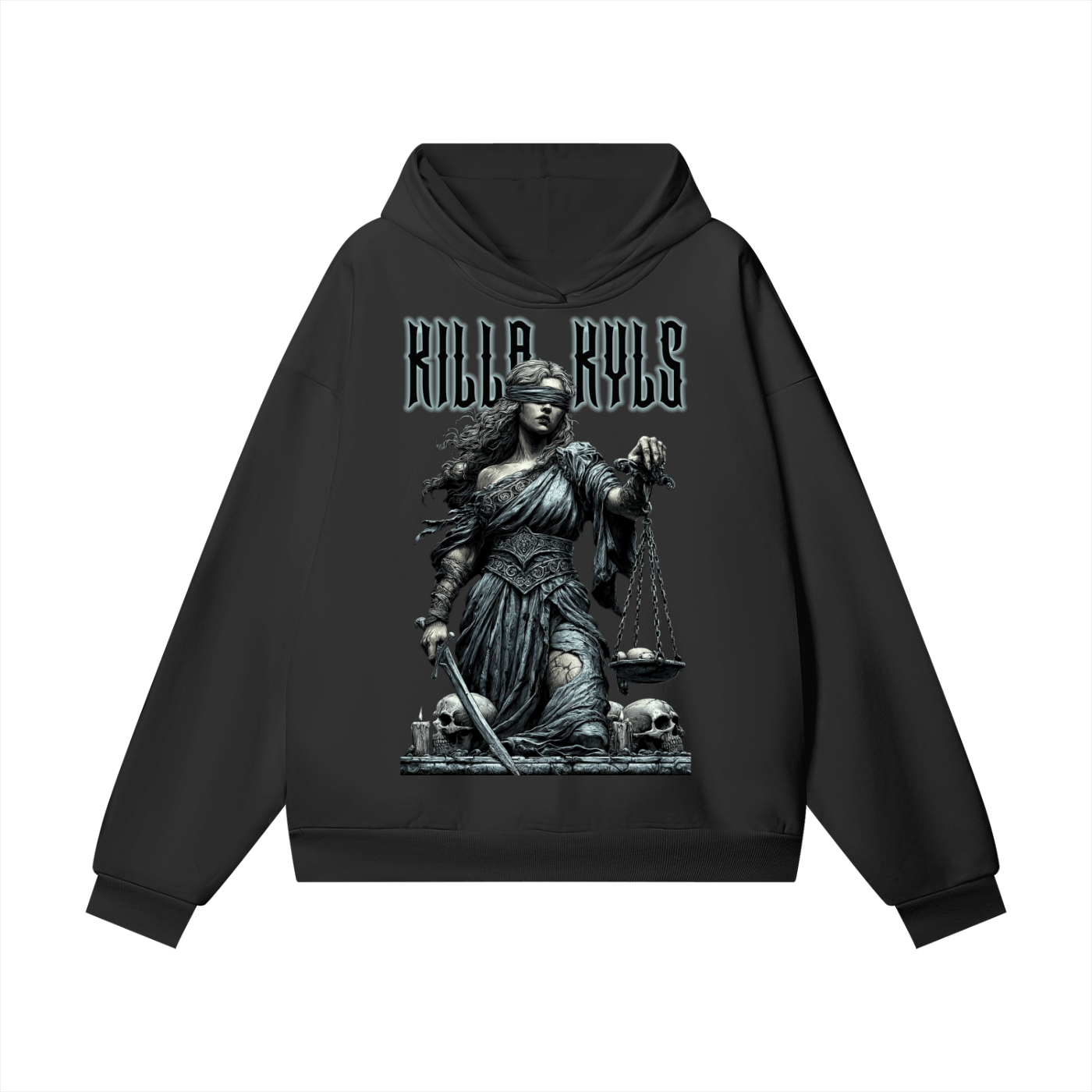 killakyls Heavyweight Hidden Pocket Fleece Hoodie