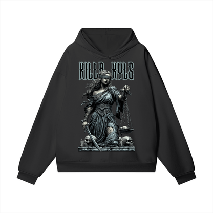killakyls Heavyweight Hidden Pocket Fleece Hoodie