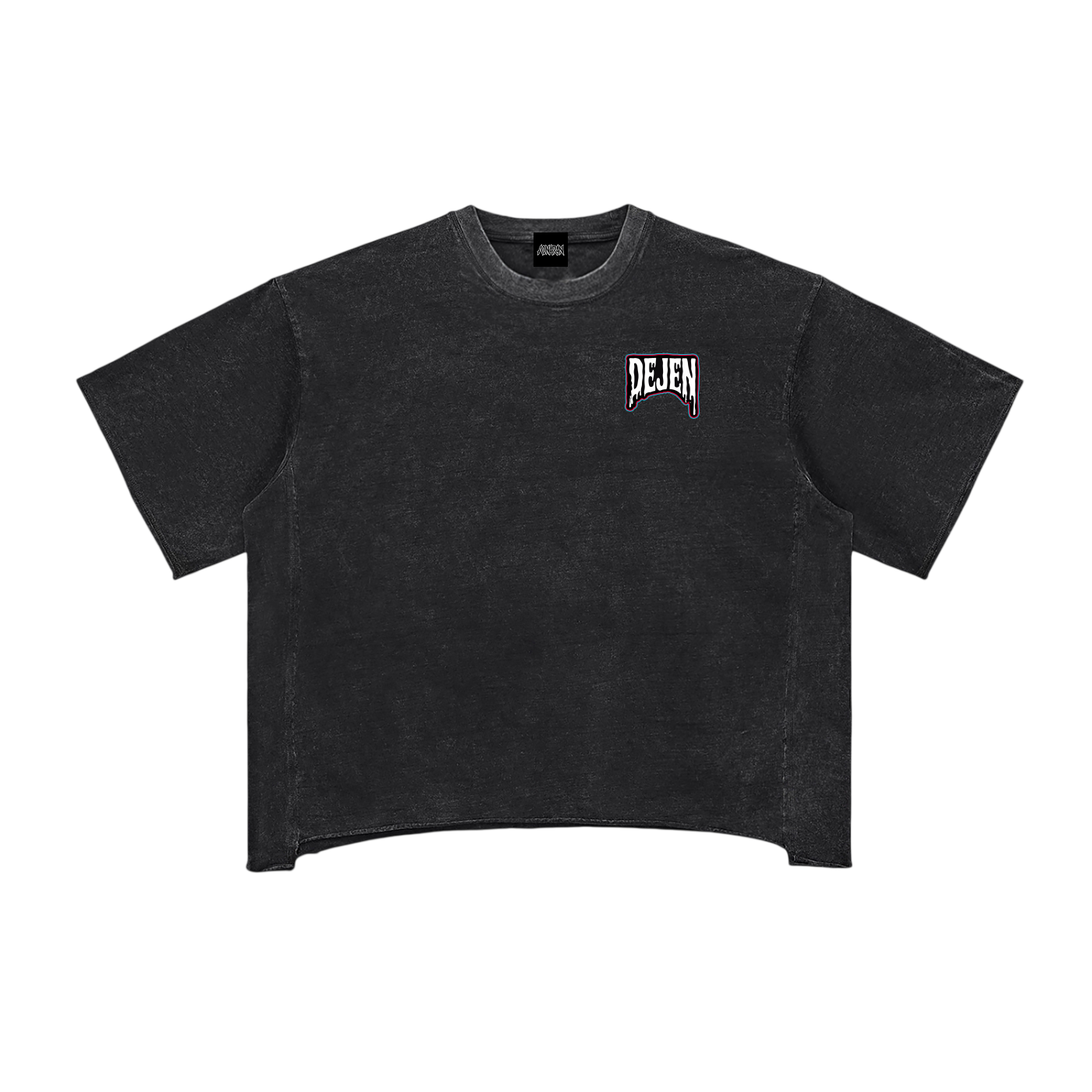REPACKED Raw Edge Snow Washed Boxy T-Shirt