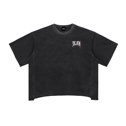 REPACKED Raw Edge Snow Washed Boxy T-Shirt