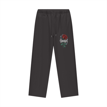 GhostGirlXoxx Fleece Lined Straight Leg Pants