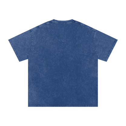killakyls Snow Washed Oversized Cotton T-Shirt
