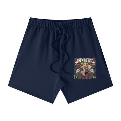 BadWolfRose Cotton Shorts