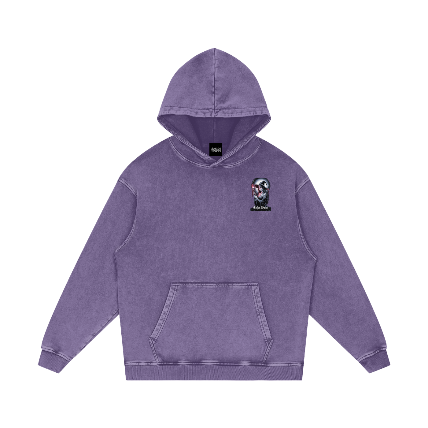 Dejen Season 3 Acid Wash Oversize Hoodie