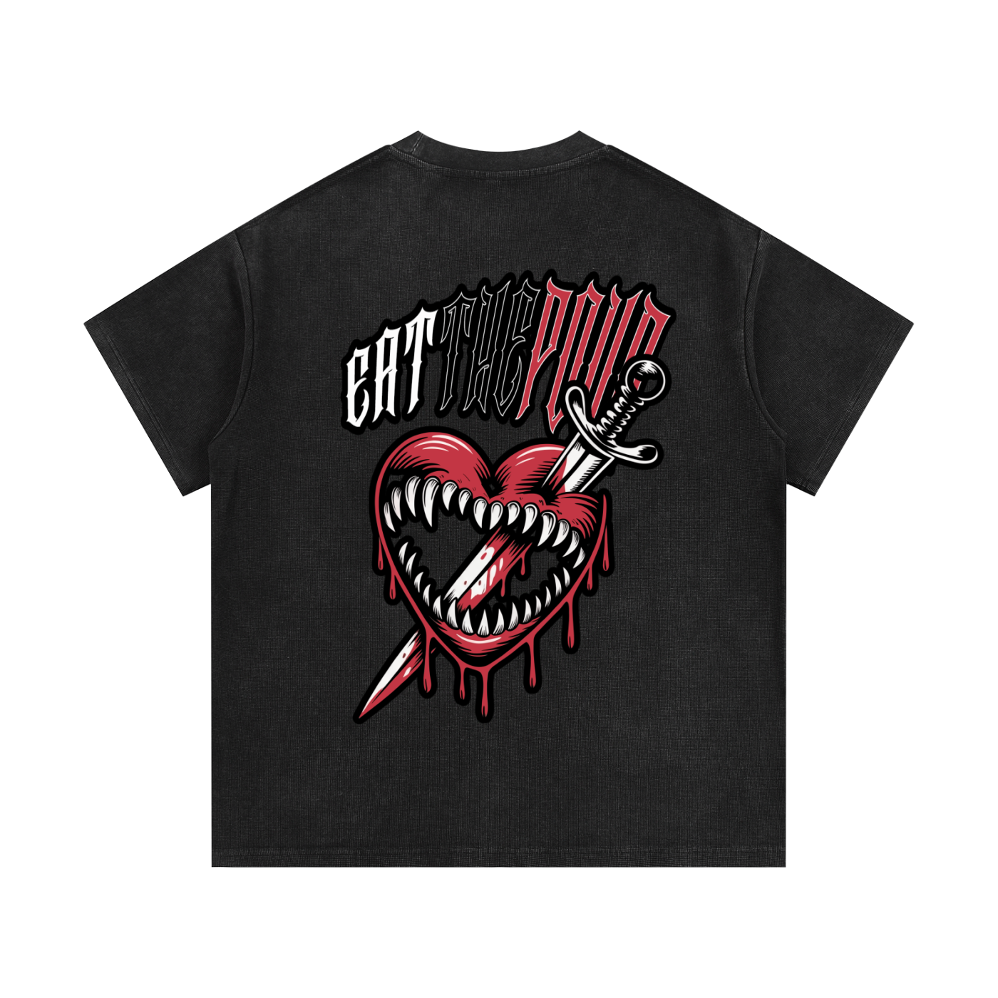ETP Mineral Wash Waffle Knit T-Shirt