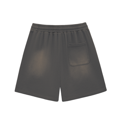 REPACKED Sun Fade Raw Edge Cotton Shorts