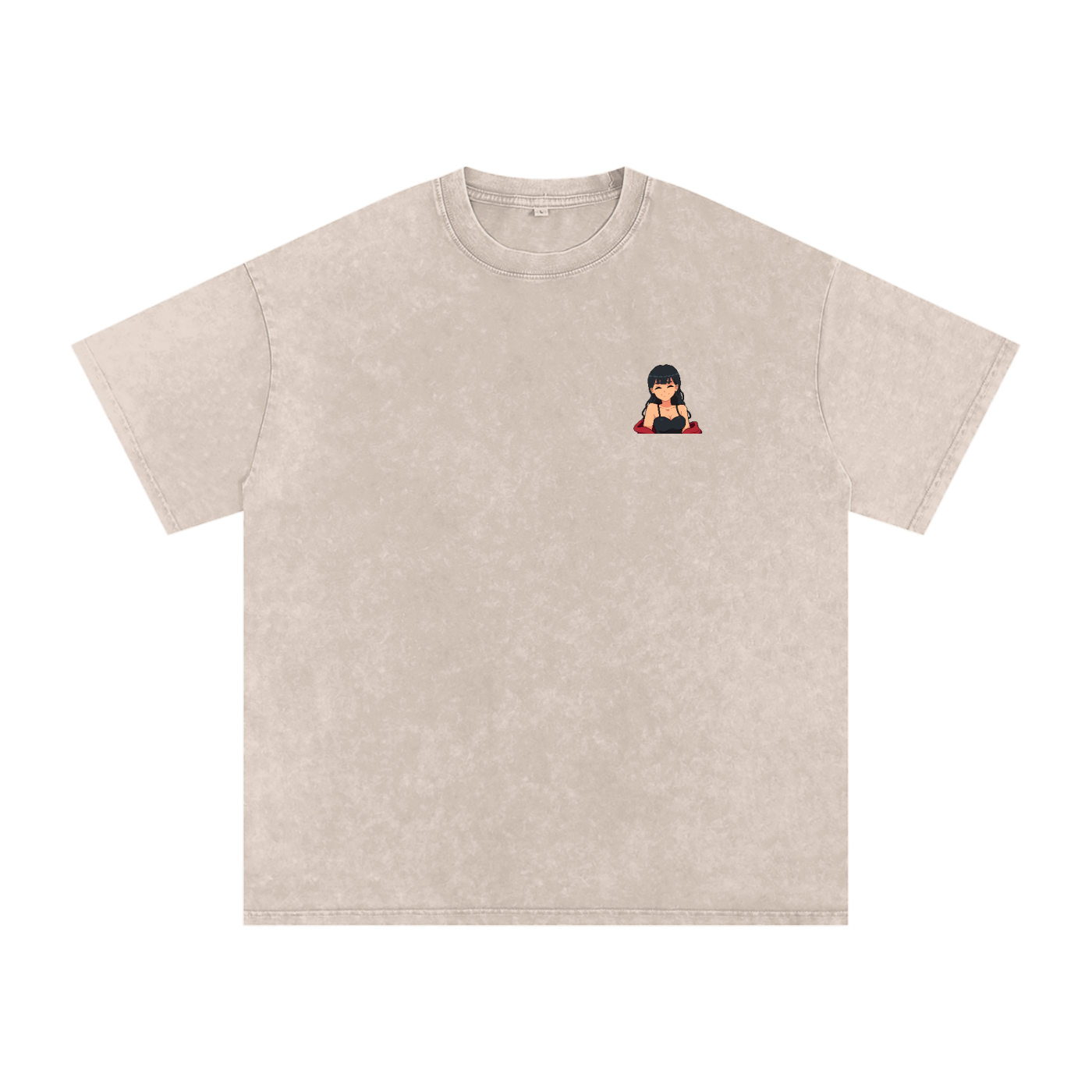 HeyItzMiks Acid Wash Oversize T-Shirt