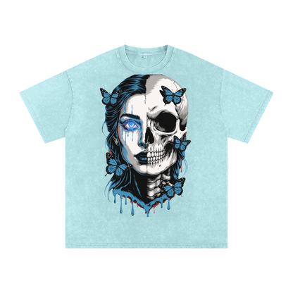 BreeLuxe Season 2 Snow Washed Oversized Cotton T-Shirt