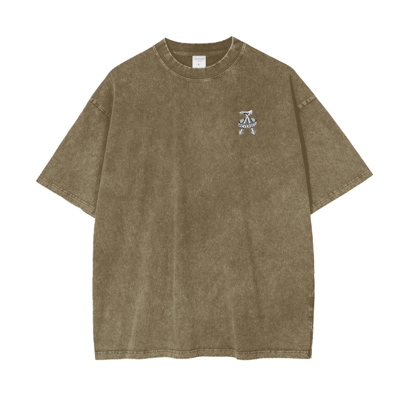 Aonaran Reversed Oversize Snow Washed T-Shirt