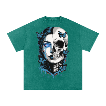 BreeLuxe Season 2 Snow Washed Oversized Cotton T-Shirt
