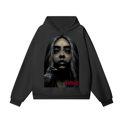 Mellaae Heavyweight Hidden Pocket Fleece Hoodie