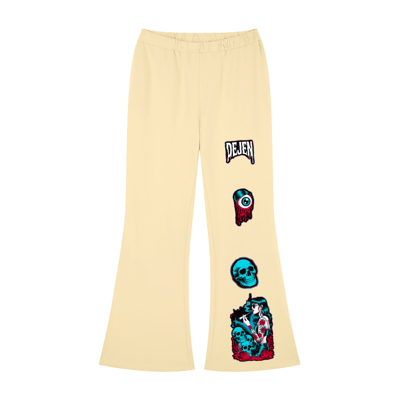 REPACKED Women's Slim-Fit Flared Sweatpants