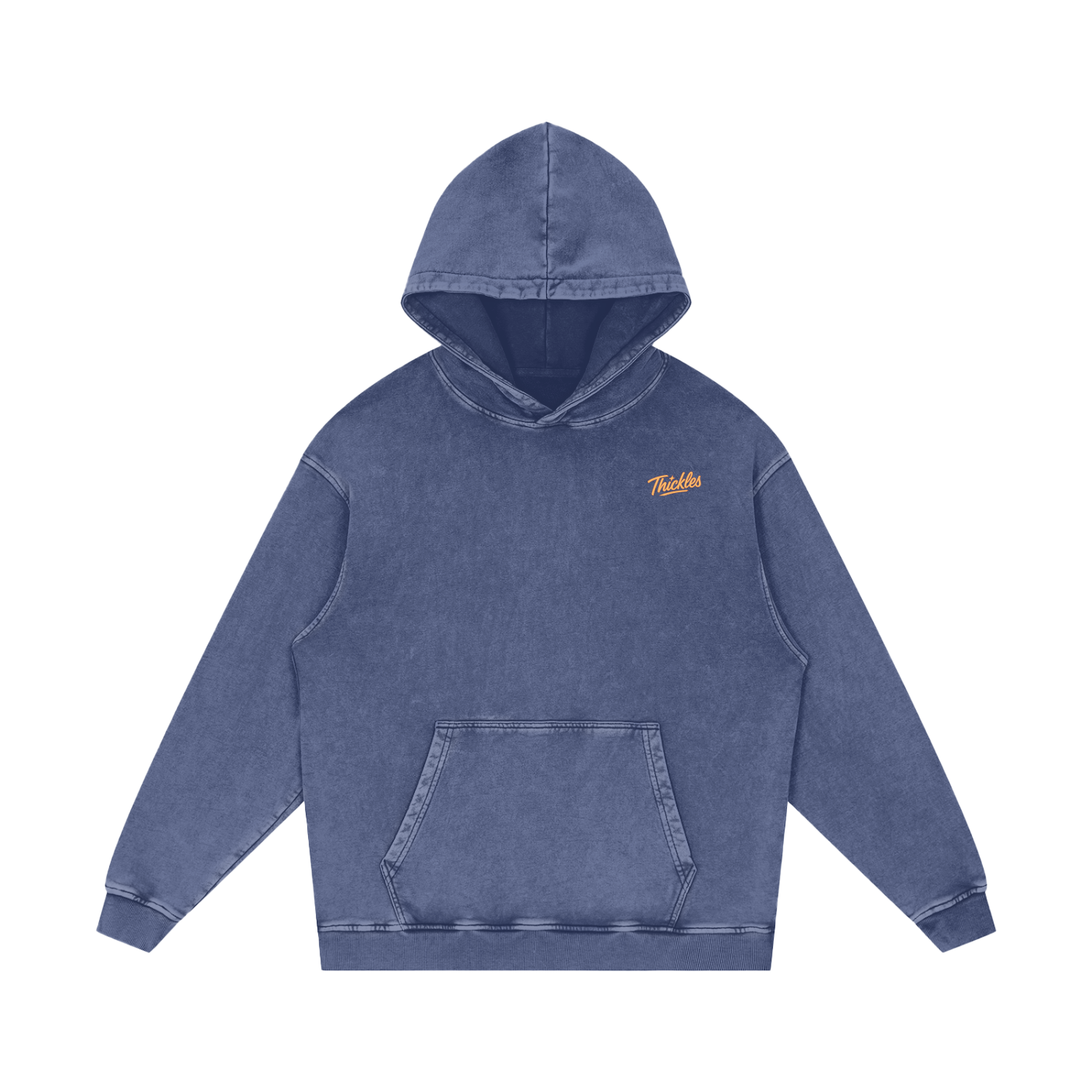 Thickles Acid Wash Oversize Hoodie
