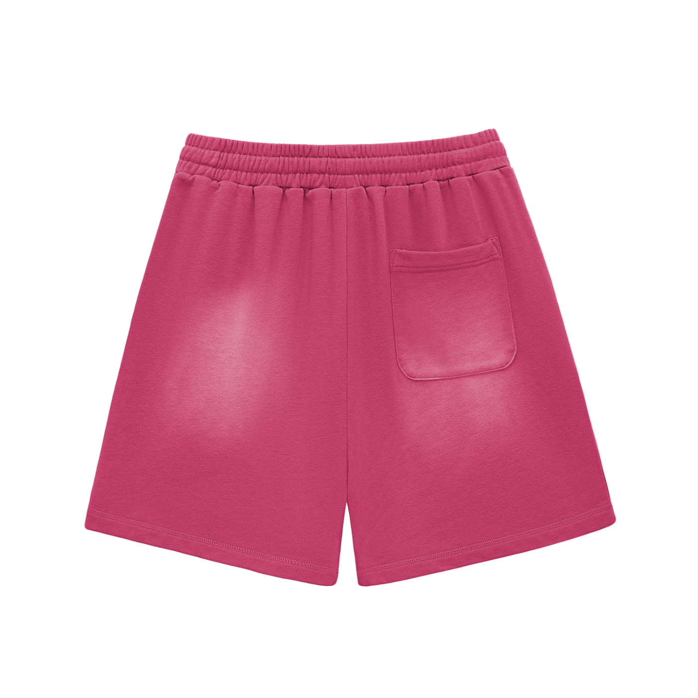 Dimple Season 2 Sun Fade Raw Edge Cotton Shorts