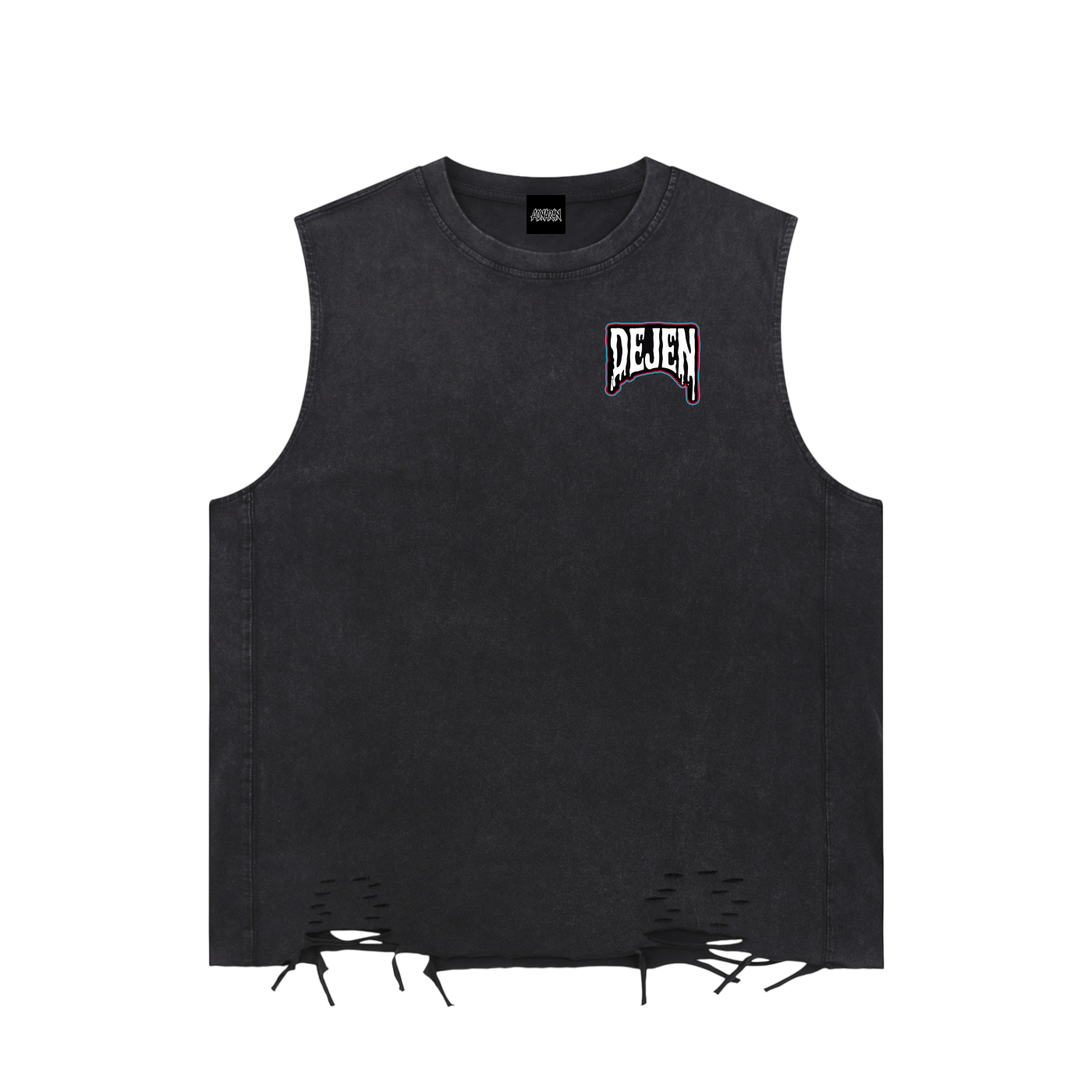 REPACKED Snow Washed Raw-Hem Tank Top