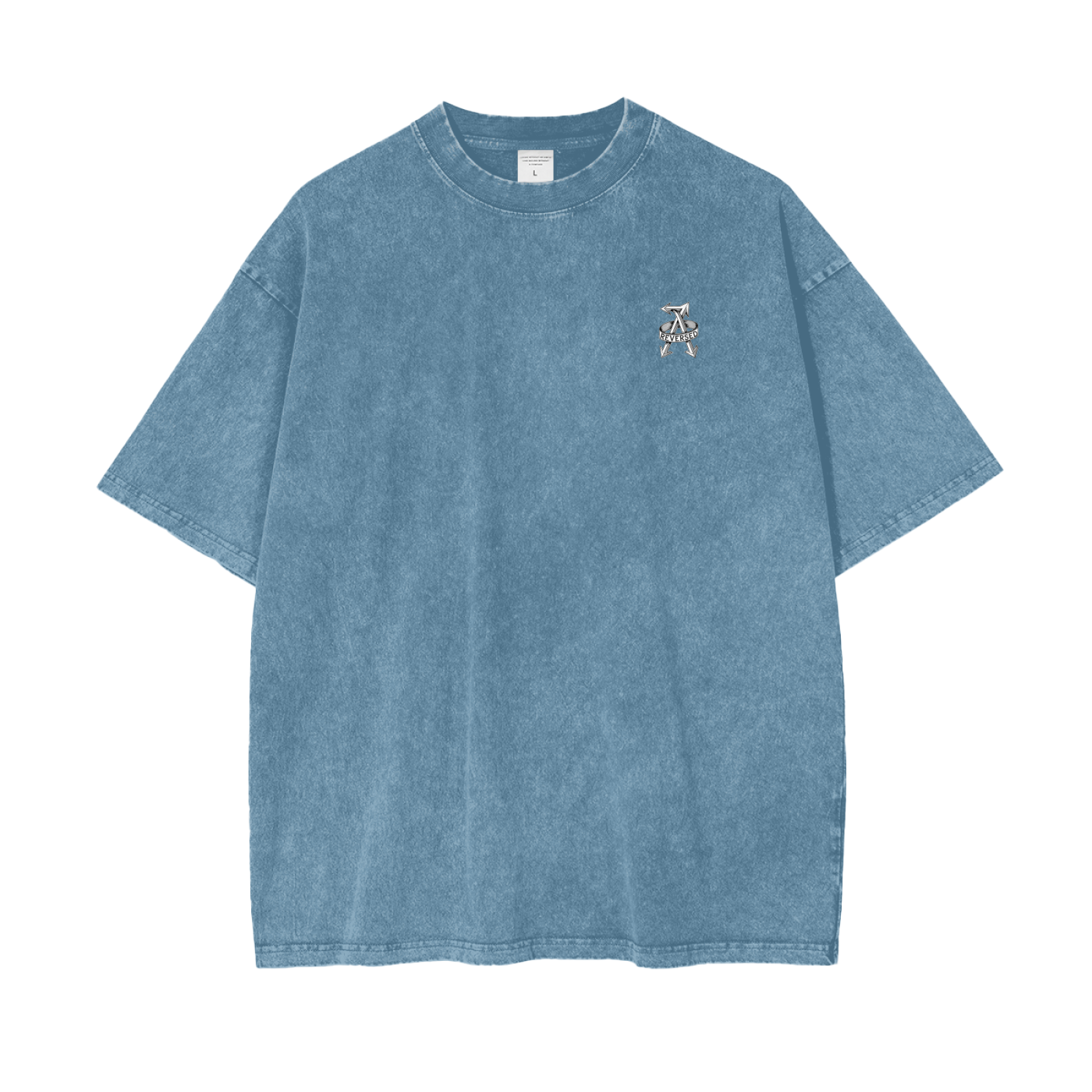 Aonaran Reversed Oversize Snow Washed T-Shirt