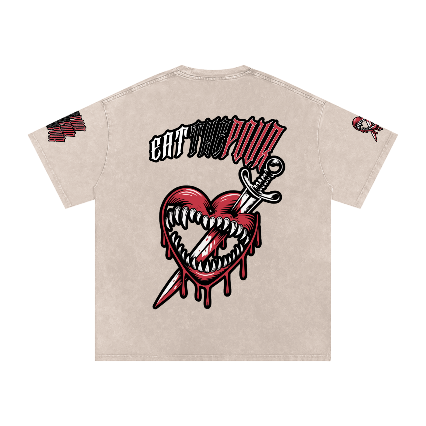 ETP Snow Washed Oversized Cotton T-Shirt