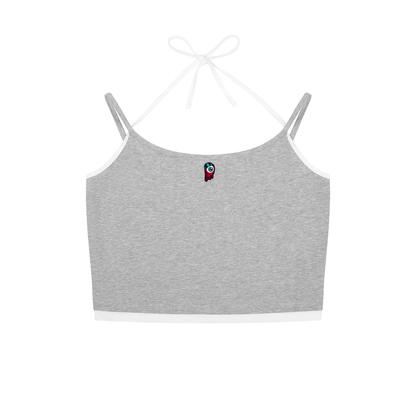 REPACKED Contrast Binding Halter Tank Top