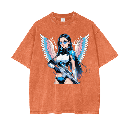 Livy J Oversize Snow Washed T-Shirt