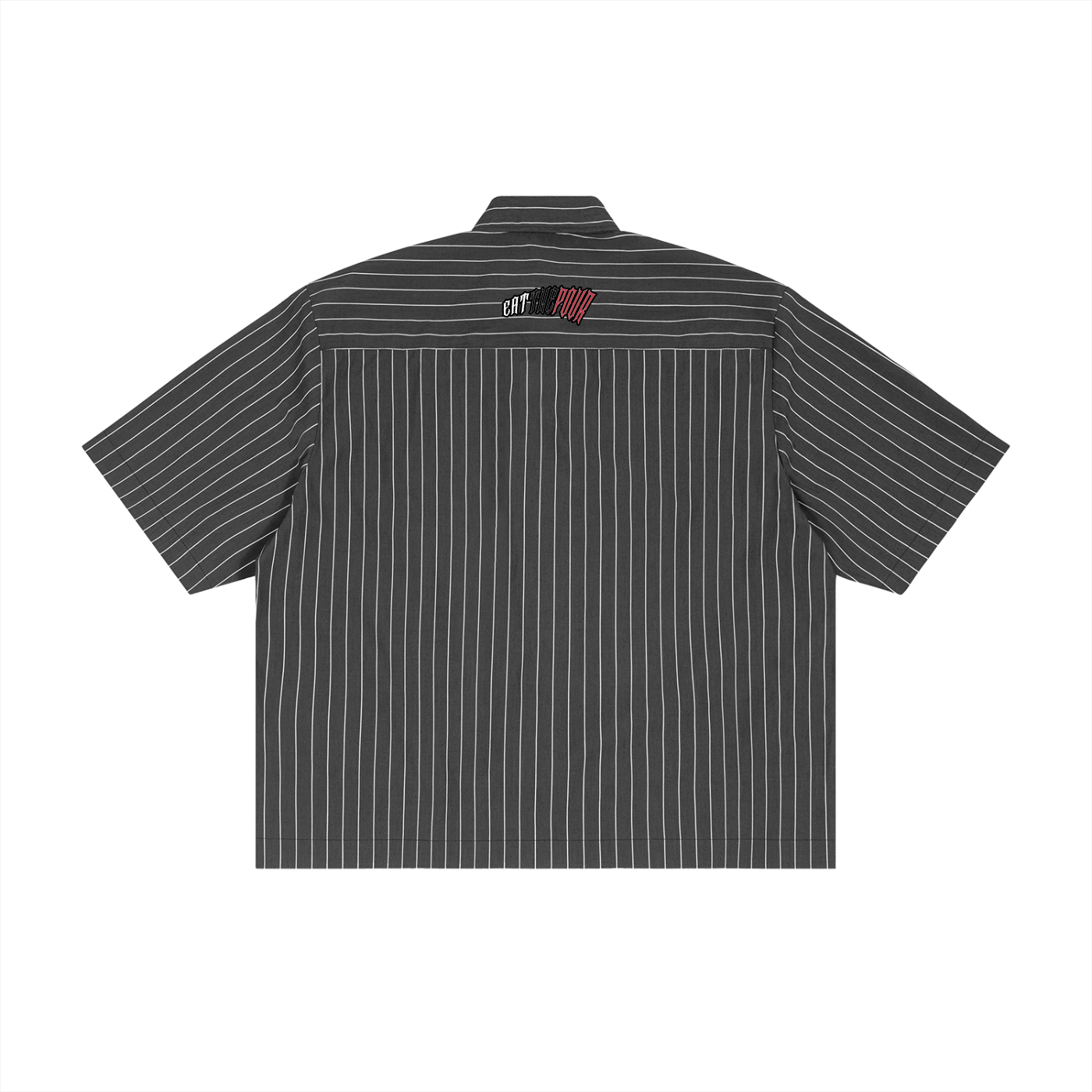 ETP Unisex Striped Boxy Button-Up Shirt