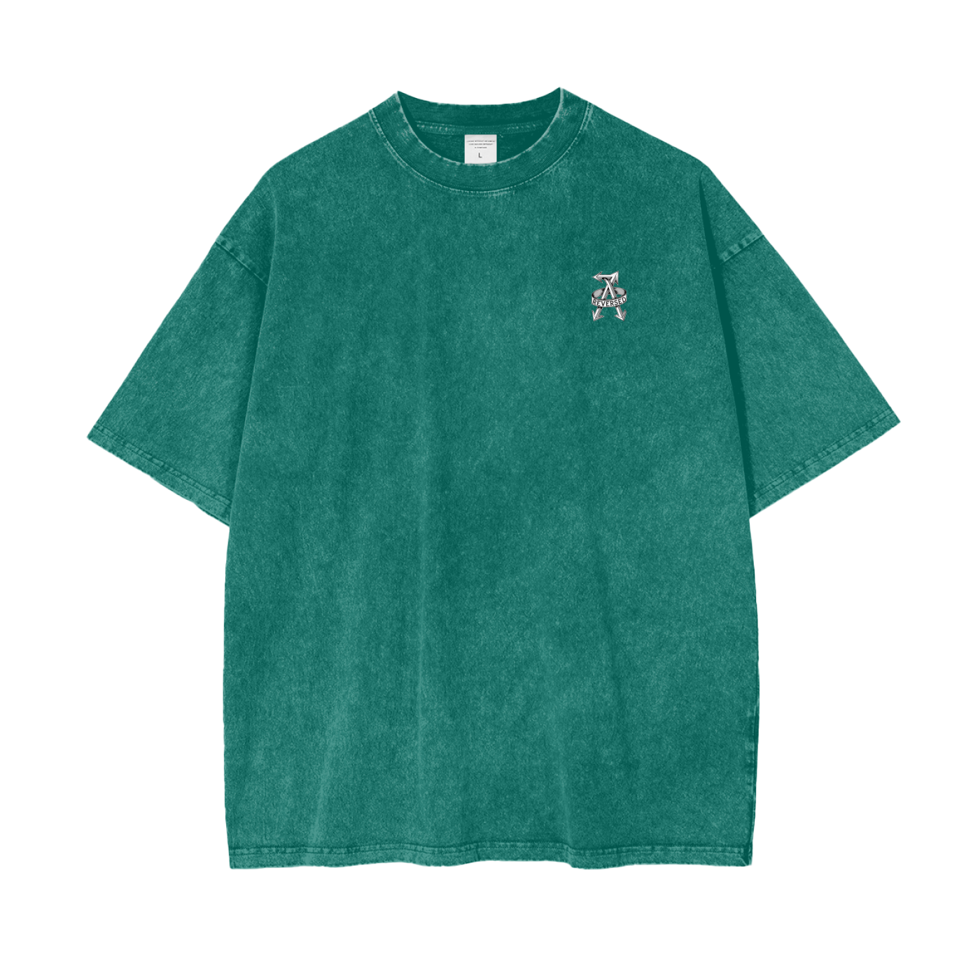 Aonaran Reversed Oversize Snow Washed T-Shirt