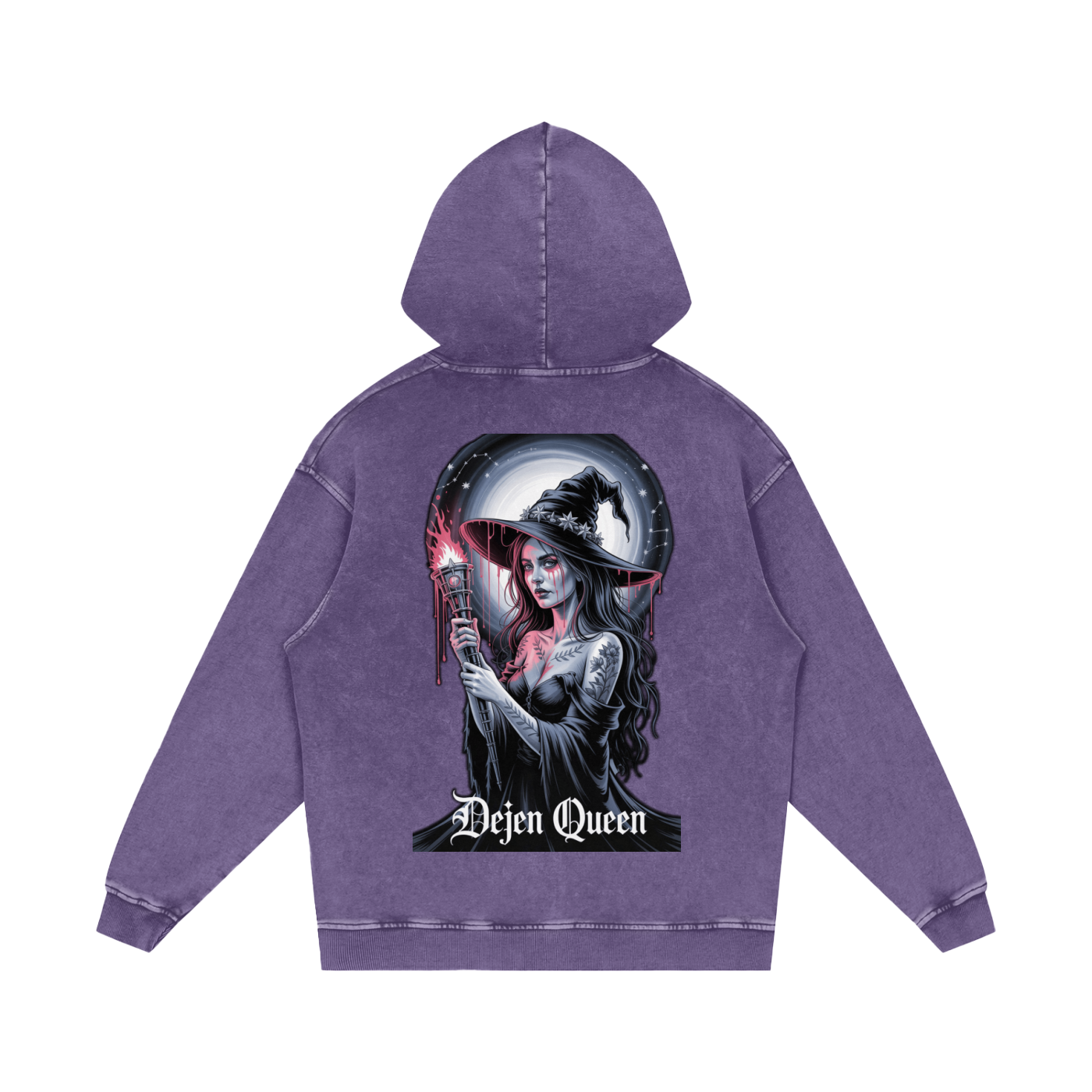 Dejen Season 3 Acid Wash Oversize Hoodie