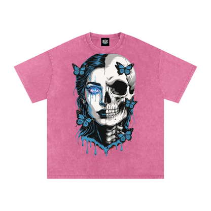 BreeLuxe Season 2 Snow Washed Oversized Cotton T-Shirt