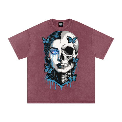 BreeLuxe Season 2 Snow Washed Oversized Cotton T-Shirt