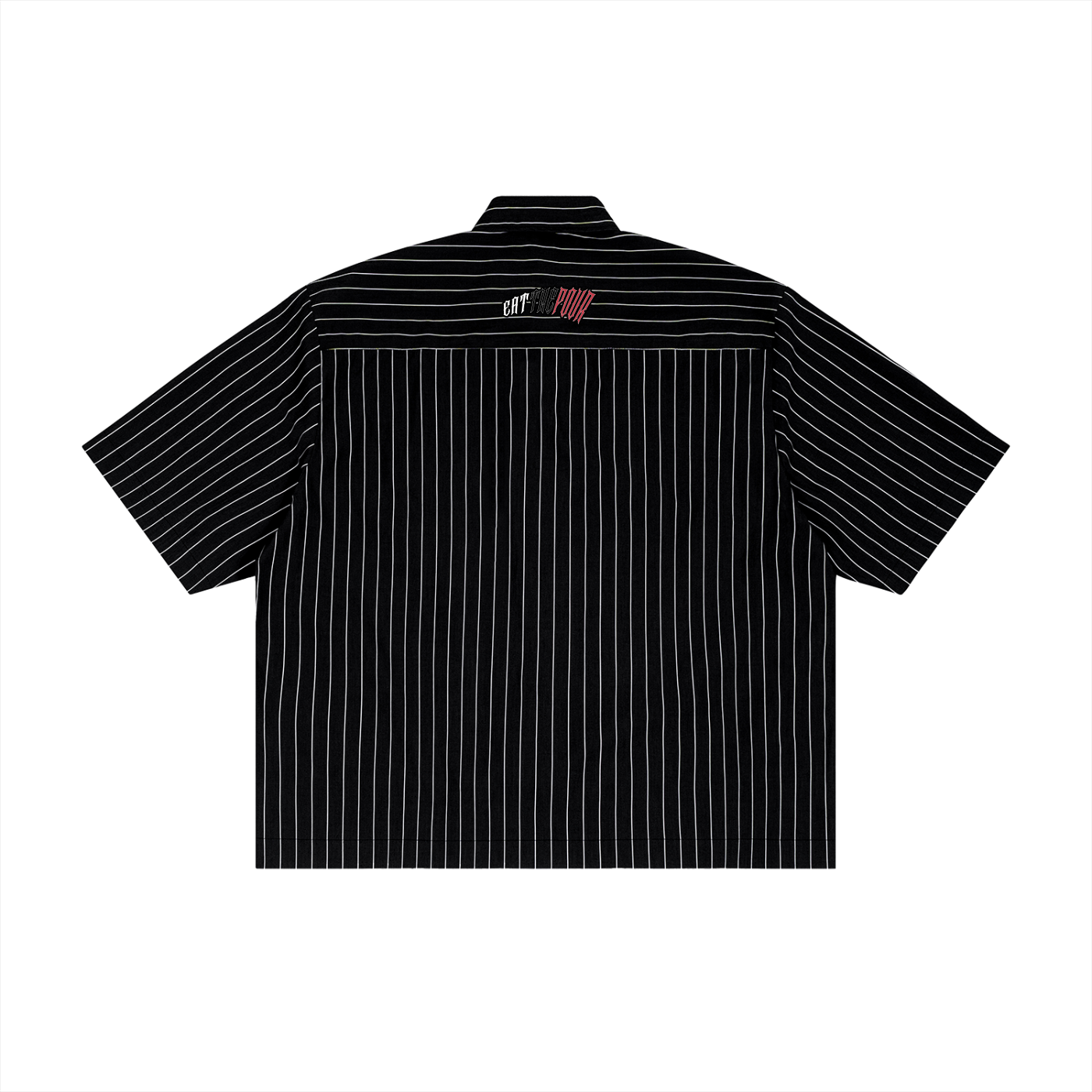 ETP Unisex Striped Boxy Button-Up Shirt